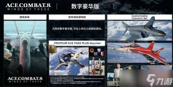 《空战奇兵8 希孚之翼》豪华版内容介绍