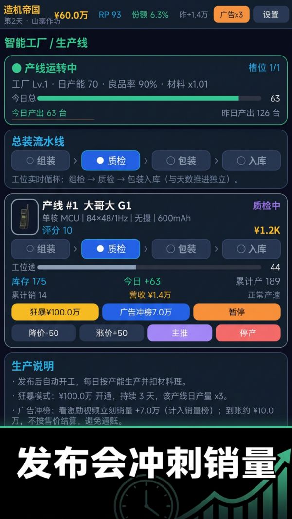 手机大亨：造机帝国什么时候出 公测上线时间预告