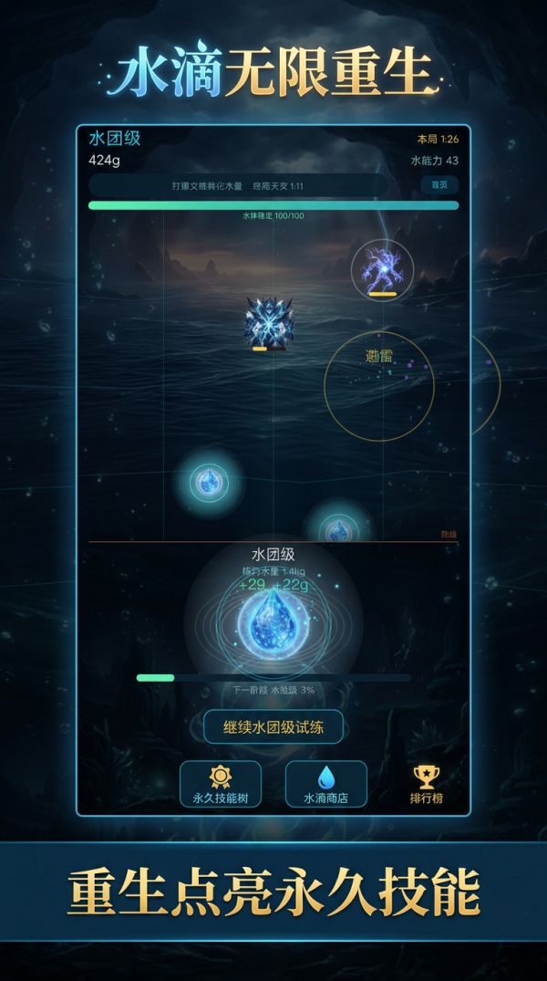重生我的水滴大好玩吗 重生我的水滴大玩法简介
