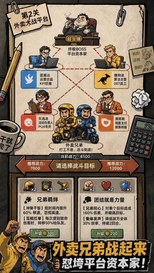 外卖兄弟战起来什么时候出 公测上线时间预告