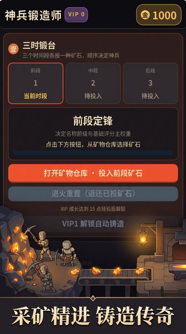 神兵锻造师什么时候出 公测上线时间预告
