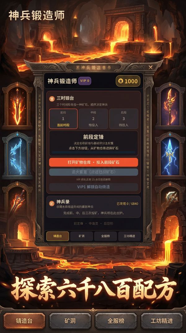 神兵锻造师什么时候出 公测上线时间预告