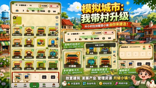 模拟城市:我带村升级什么时候出 公测上线时间预告