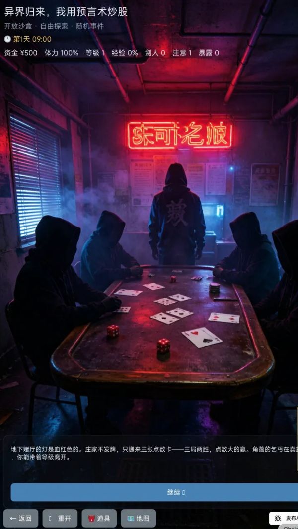 异界归来，我用言术炒股好玩吗 异界归来，我用言术炒股玩法简介