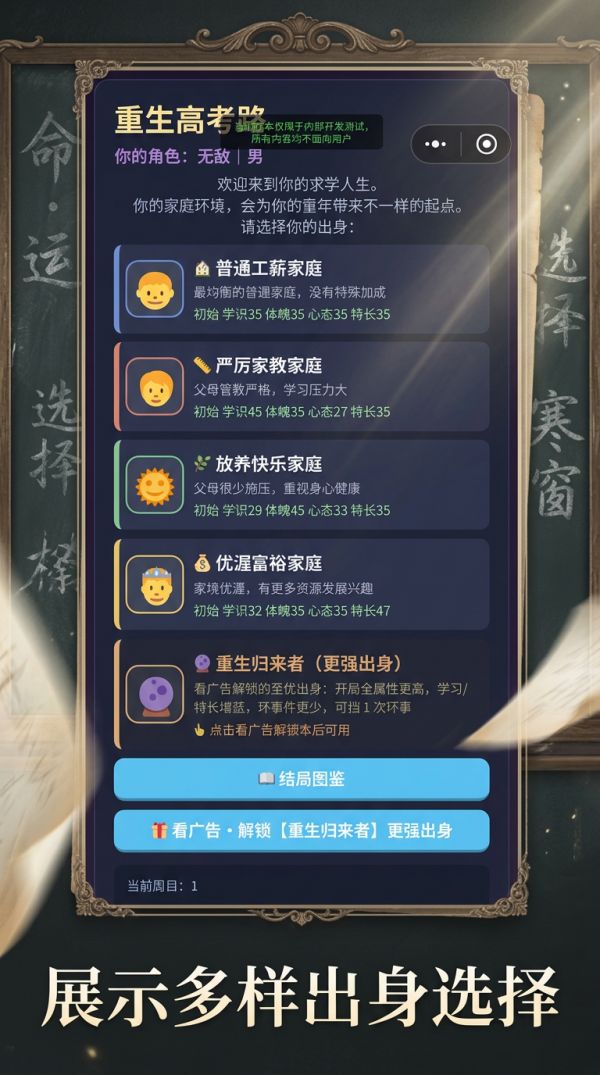 重生高考路好玩吗 重生高考路玩法简介