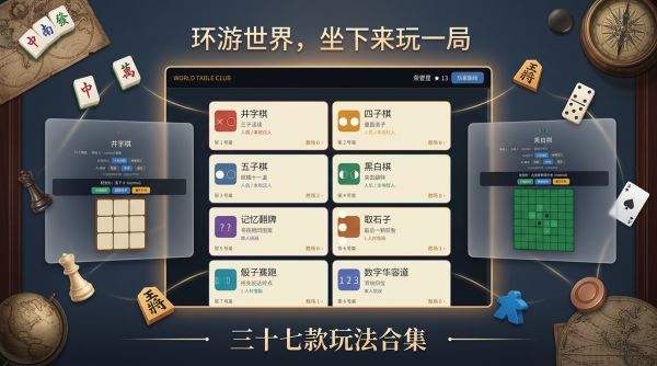 世界桌游馆好玩吗 世界桌游馆玩法简介