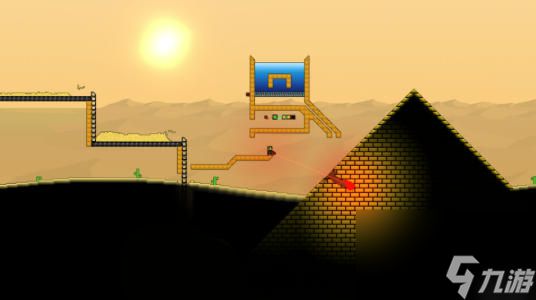 像素沙盒挖掘探索《沙金工业》Steam抢先体验