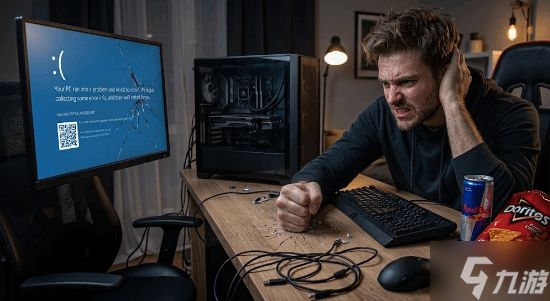 机箱放桌上一拍就死机：打游戏生气不能锤桌子了