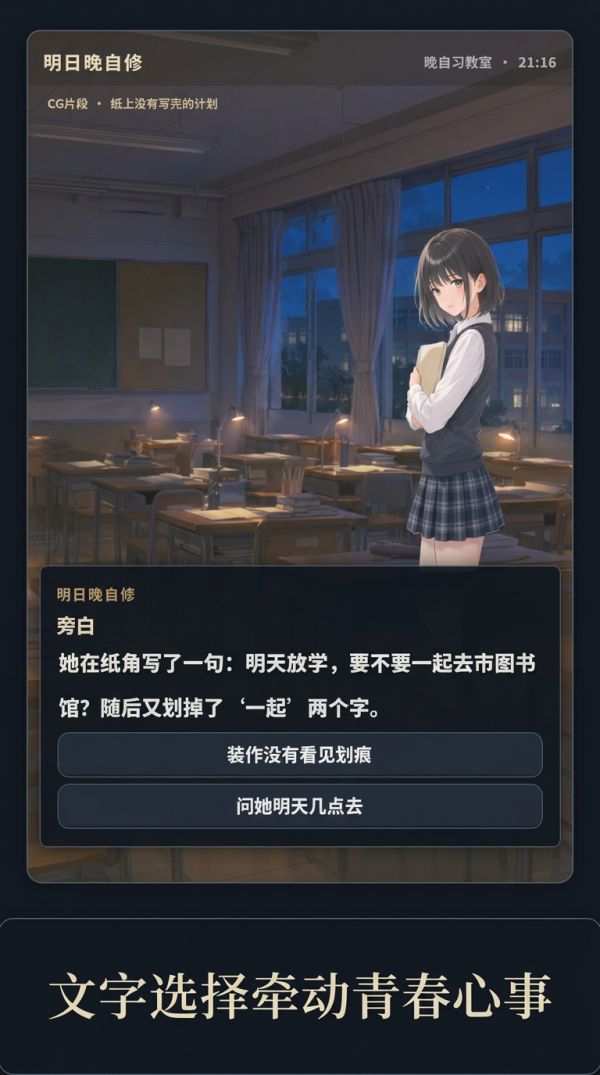 明日晚自修什么时候出 公测上线时间预告