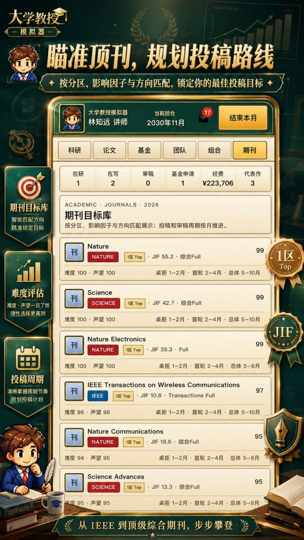 大学教授什么时候出 公测上线时间预告