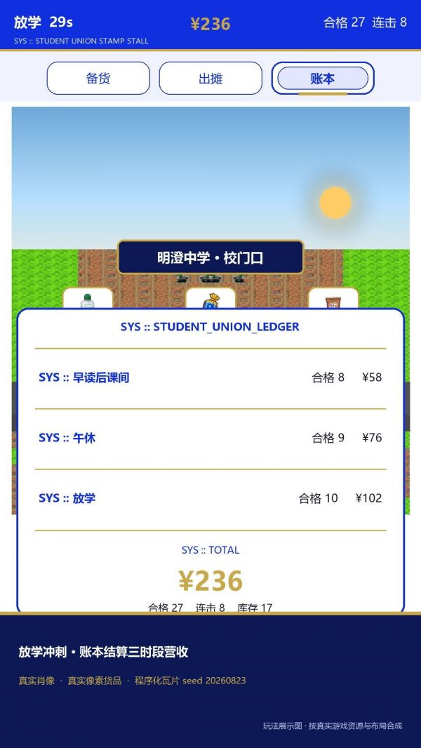 课间盖章铺好玩吗 课间盖章铺玩法简介