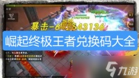 崛起终极王者兑换码-崛起终极王者兑换码