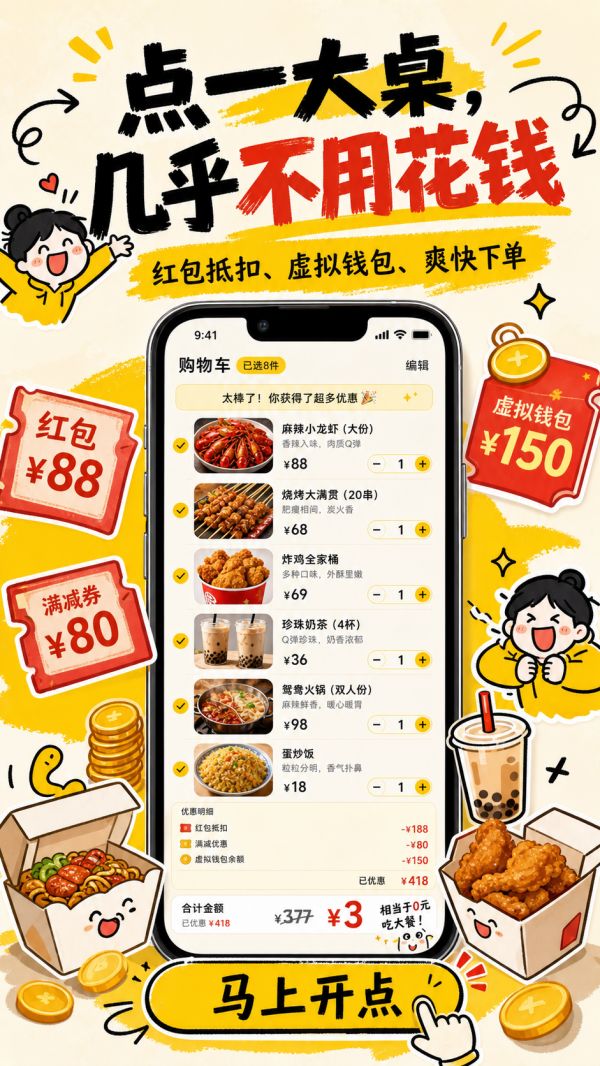 别饿着点外卖模拟器什么时候出 公测上线时间预告