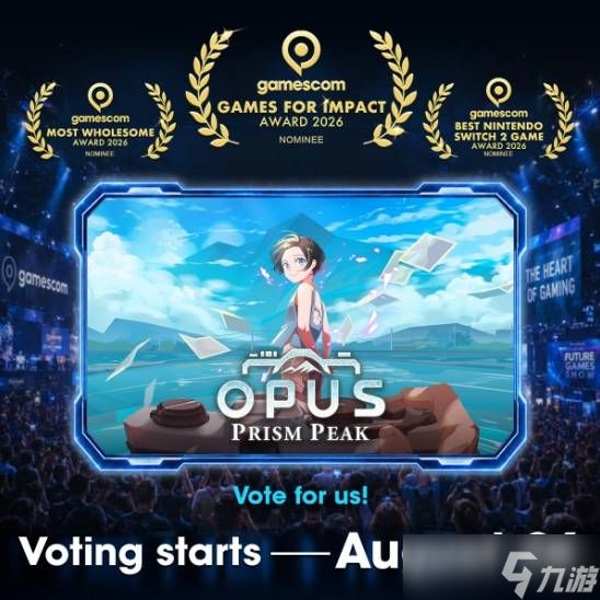 《OPUS：心相吾山》入围科隆三项年度大奖！