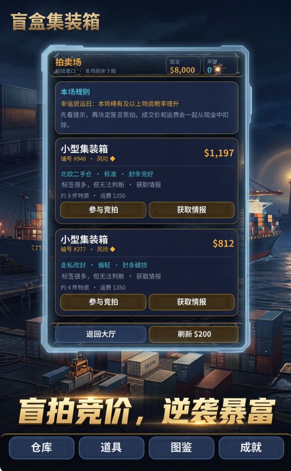 盲盒集装箱好玩吗 盲盒集装箱玩法简介