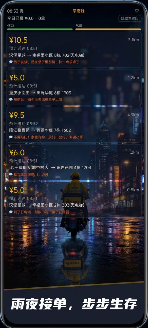 外卖骑手生存日记什么时候出 公测上线时间预告