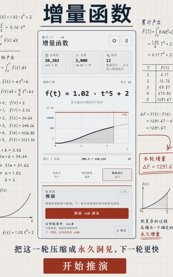 增量函数好玩吗 增量函数玩法简介