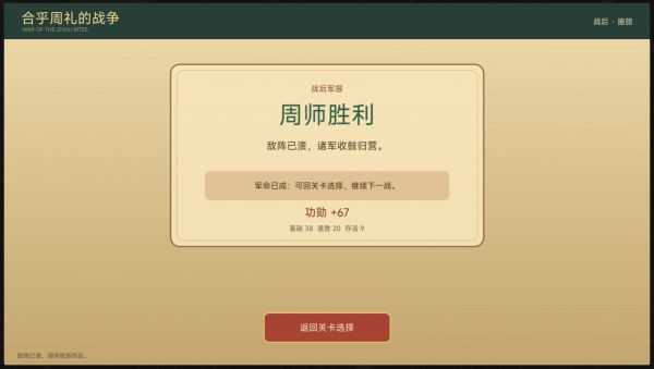 合乎周礼的战争好玩吗 合乎周礼的战争玩法简介