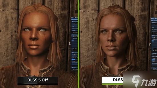 MOD续命!DLSS5给老滚5角色整容