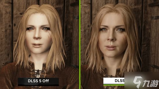 MOD续命!DLSS5给老滚5角色整容