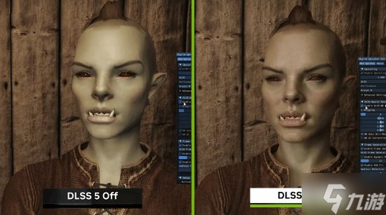 MOD续命!DLSS5给老滚5角色整容