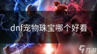 dnf宠物珠宝哪个好看