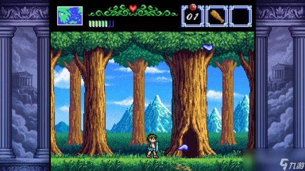 FC名作《奥林匹斯之战》像素风重制 经典横版动作RPG
