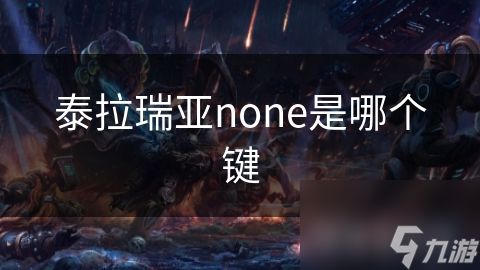 泰拉瑞亚none是哪个键