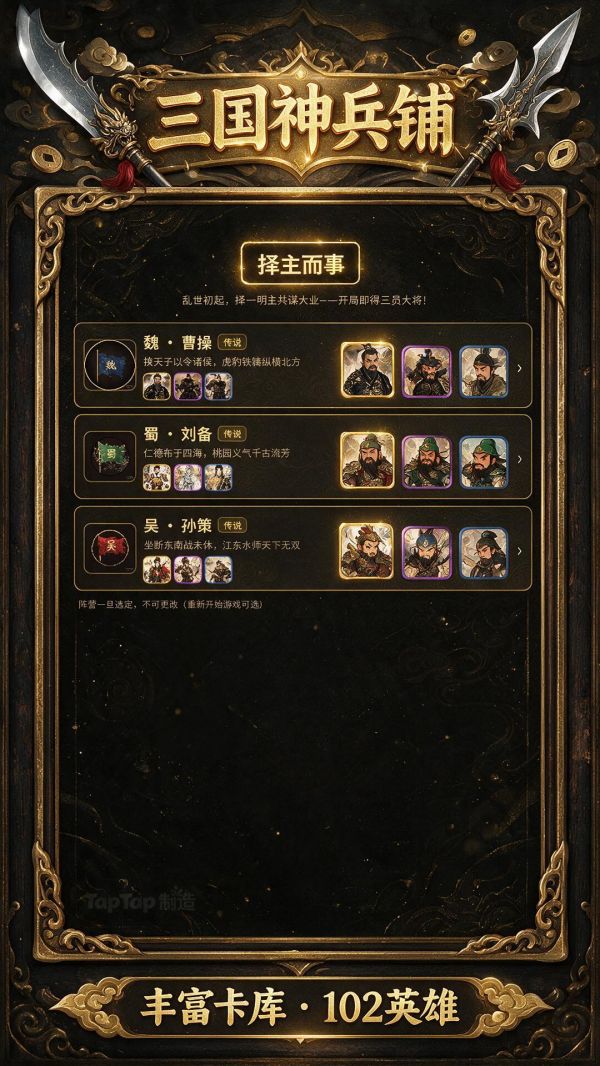 三国神兵铺什么时候出 公测上线时间预告