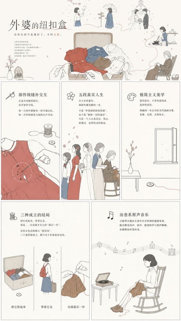 外婆的纽扣盒好玩吗 外婆的纽扣盒玩法简介