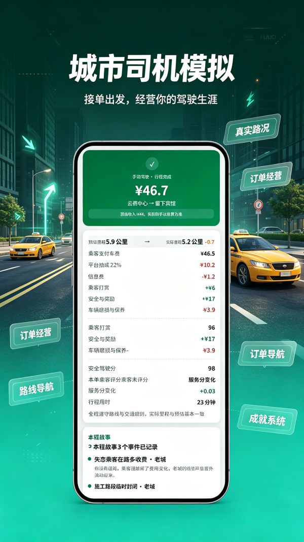 滴滴跑车：从负债开局开到临江首富好玩吗 滴滴跑车：从负债开局开到临江首富玩法简介