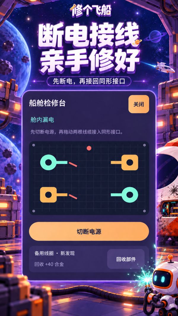 修个飞船好玩吗 修个飞船玩法简介