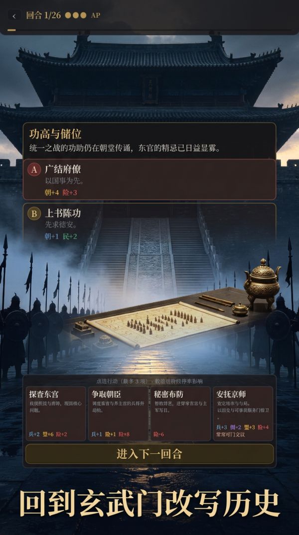 玄武门之变模拟器什么时候出 公测上线时间预告