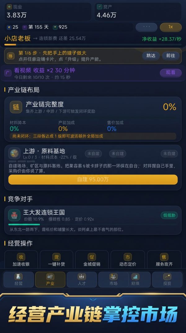 我的商业帝国：从摆摊到世界首富什么时候出 公测上线时间预告