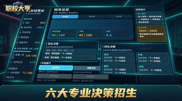 职校大亨好玩吗 职校大亨玩法简介