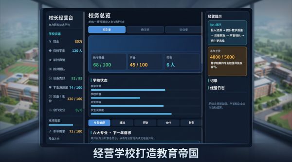 职校大亨好玩吗 职校大亨玩法简介