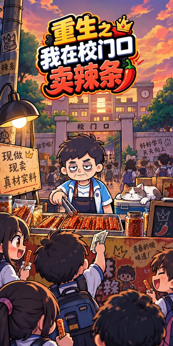 重生之我在校门口卖辣条好玩吗 重生之我在校门口卖辣条玩法简介