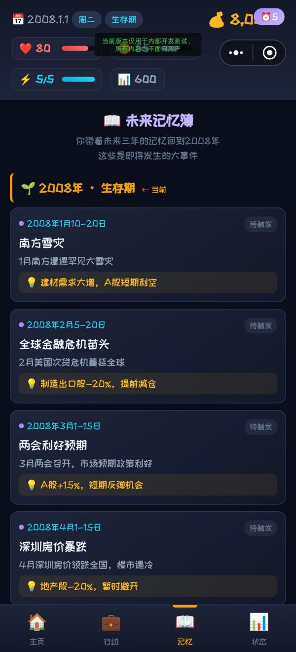剧透2008什么时候出 公测上线时间预告