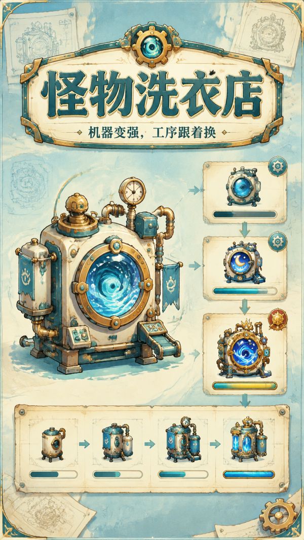 怪物洗衣店好玩吗 怪物洗衣店玩法简介