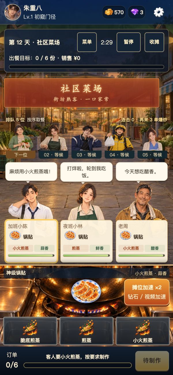 失业第一天在老公司门口卖炒饭好玩吗 失业第一天在老公司门口卖炒饭玩法简介
