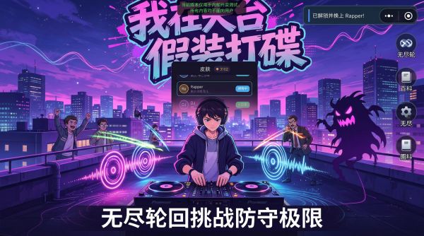 我在天台假装打碟好玩吗 我在天台假装打碟玩法简介