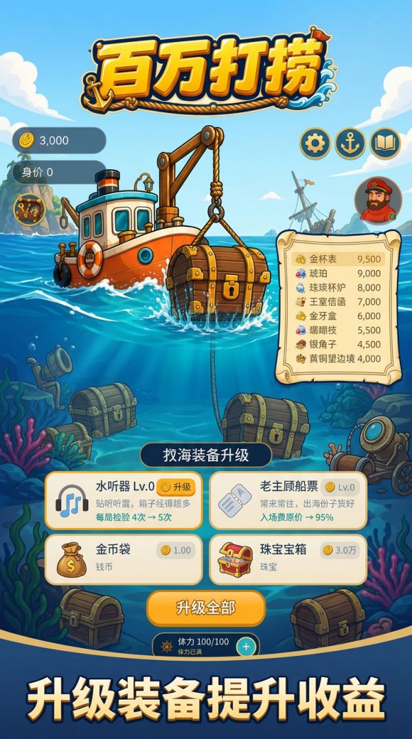 百万打捞好玩吗 百万打捞玩法简介