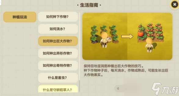 星布谷地农田种植完成方法全攻略