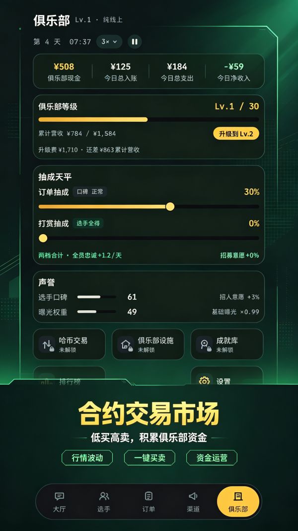 搜打撤俱乐部：我旗下全是魔王护什么时候出 公测上线时间预告