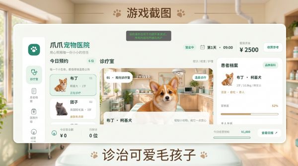 爪爪宠物医院好玩吗 爪爪宠物医院玩法简介