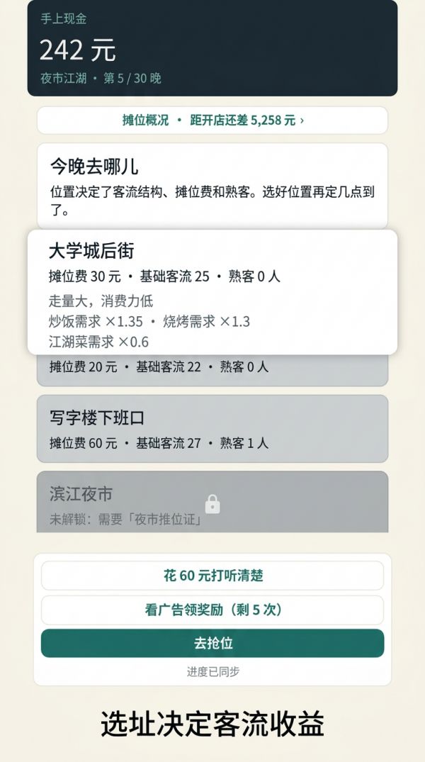 夜市江湖好玩吗 夜市江湖玩法简介