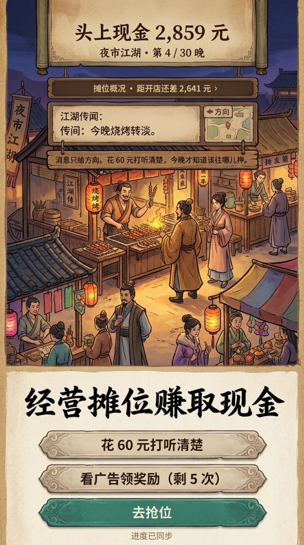 夜市江湖好玩吗 夜市江湖玩法简介