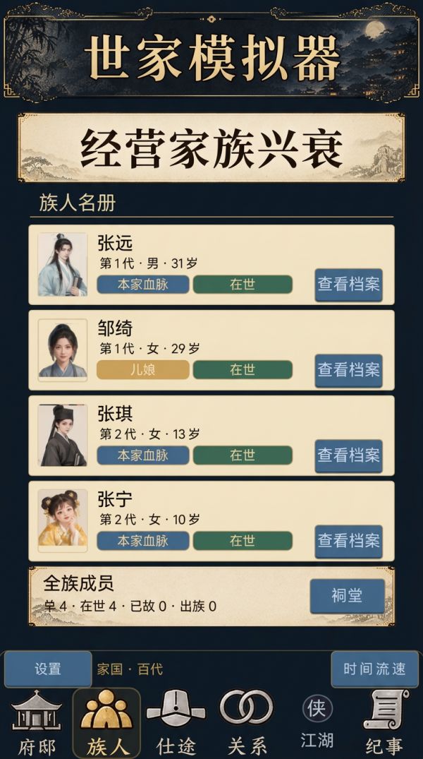 世家模拟器好玩吗 世家模拟器玩法简介