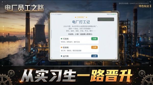 电厂员工之路好玩吗 电厂员工之路玩法简介