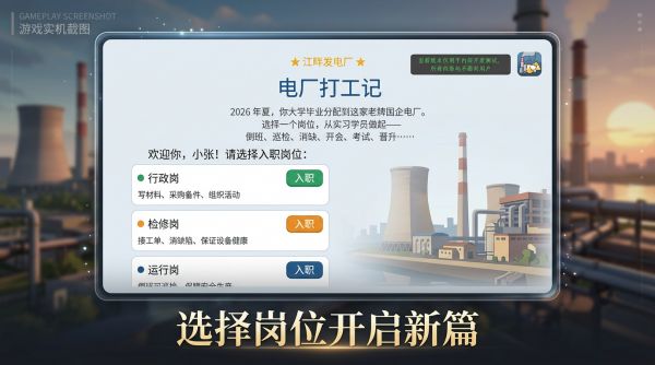 电厂员工之路好玩吗 电厂员工之路玩法简介